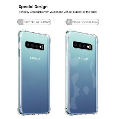 Samsung Galaxy S10 Case - Clear - Shockproof Hybrid Back Cover