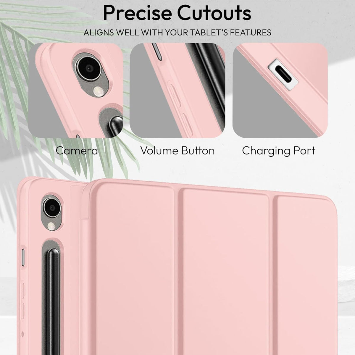 Samsung Galaxy Tab S10 Lite Tablet-Hülle - Rosa - Smart Cover