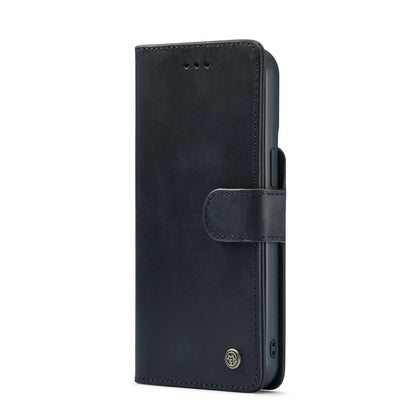Apple iPhone 15 Pro Case - Charcoal Gray - Genuine Leather 2-in-1 MagSafe Wallet Case