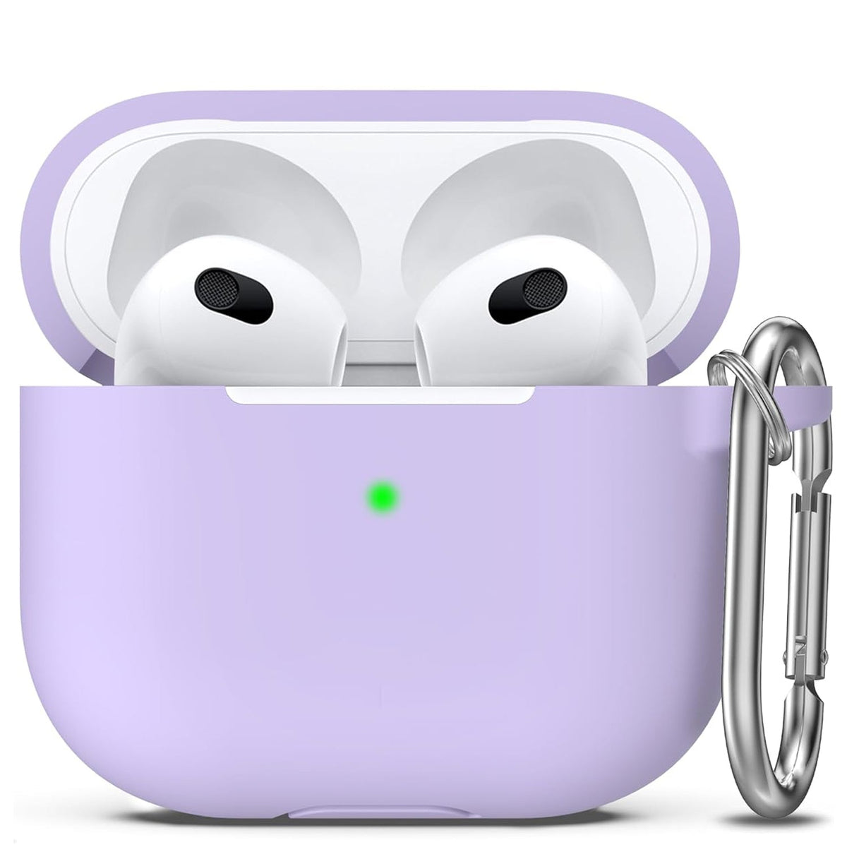 Apple AirPods 4 Hoesje - Liquid Siliconen - Lila