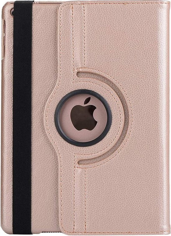 Apple iPad 7 10.2 (2019) Tablethoes - Rosegoud - Draaibare Bookcase