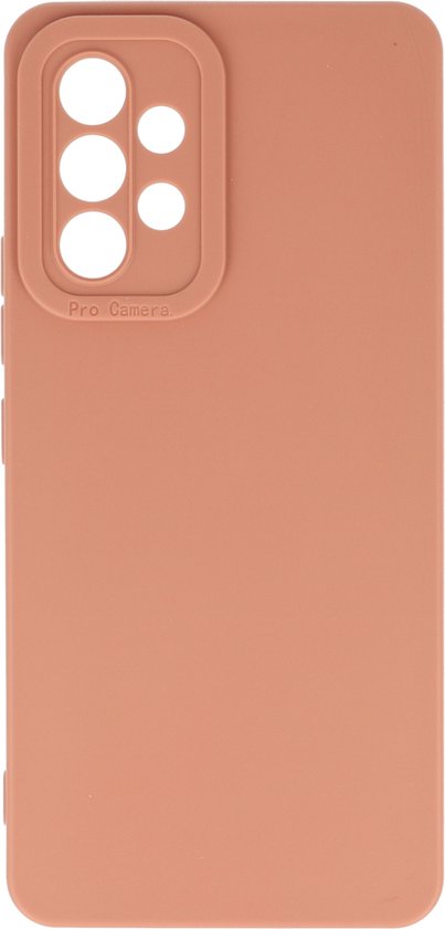 Samsung Galaxy A23 Hülle - Pink - Silikon Kamera Schutz Backcover