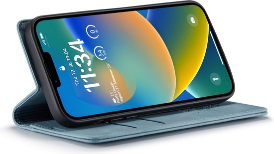 Apple iPhone 17e Case - Aqua Blue - Slim Wallet Case