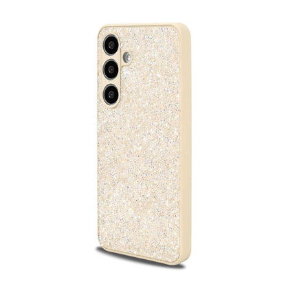 Samsung Galaxy A05s Hoesje - Goud - Diamant Glitter Back Cover