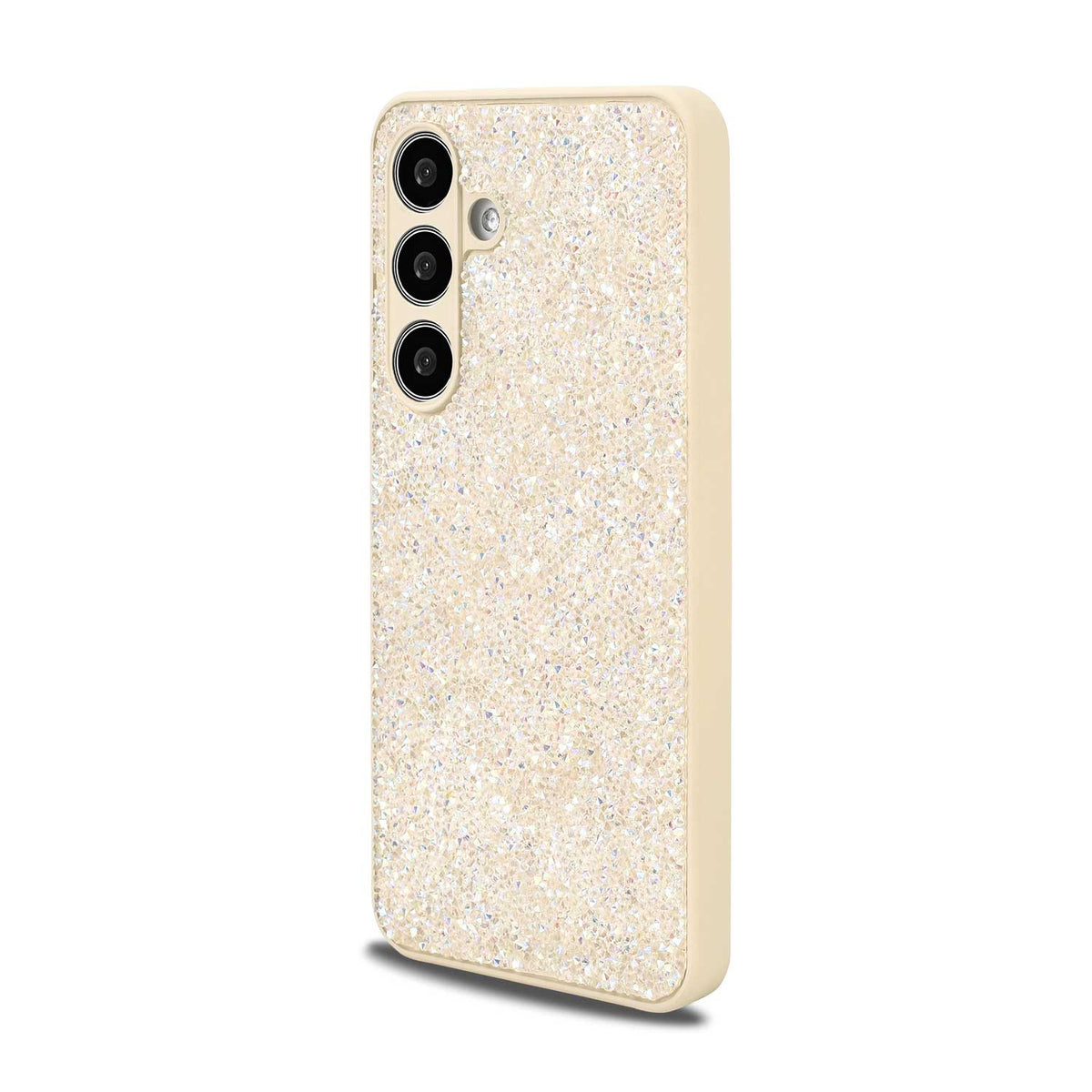 Samsung Galaxy A35 5G Hoesje - Goud - Diamant Glitter Back Cover