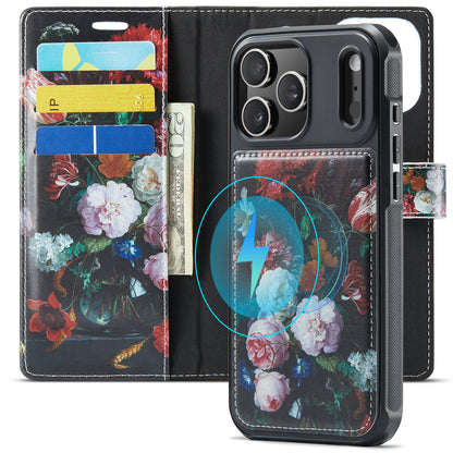 Apple iPhone 18 Pro Max Hoesje - Stilleven met Bloemen - Kunst Print 2 in 1 MagSafe Bookcase