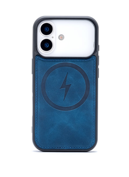 Apple iPhone 18 Pro Max Hoesje - Navy Blue - 2 in 1 MagSafe Bookcase