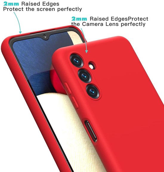 Samsung Galaxy M23 Hoesje - Rood - Siliconen Back Cover