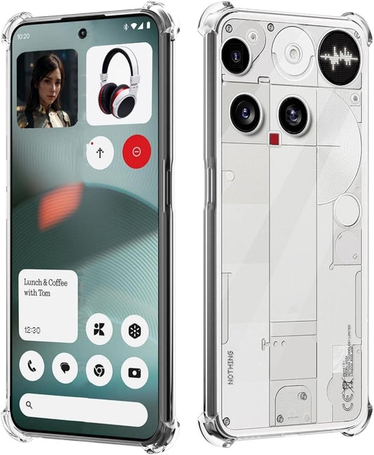 Coque Nothing Phone 3 - Transparent - Coque Arrière Antichoc