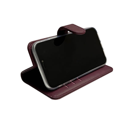 Samsung Galaxy S24 Ultra Hoesje - Bordeaux - Bookcase