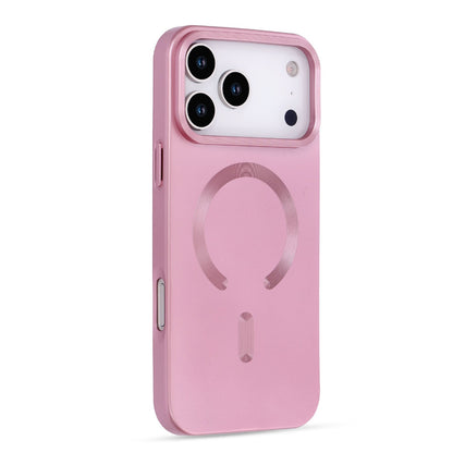 Apple iPhone 17 Pro Case - Pink - Matte Silicone MagSafe Back Cover