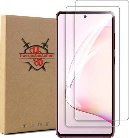Samsung Galaxy Note 10 Lite Panzerglas - Tempered Glass - 2 Stück