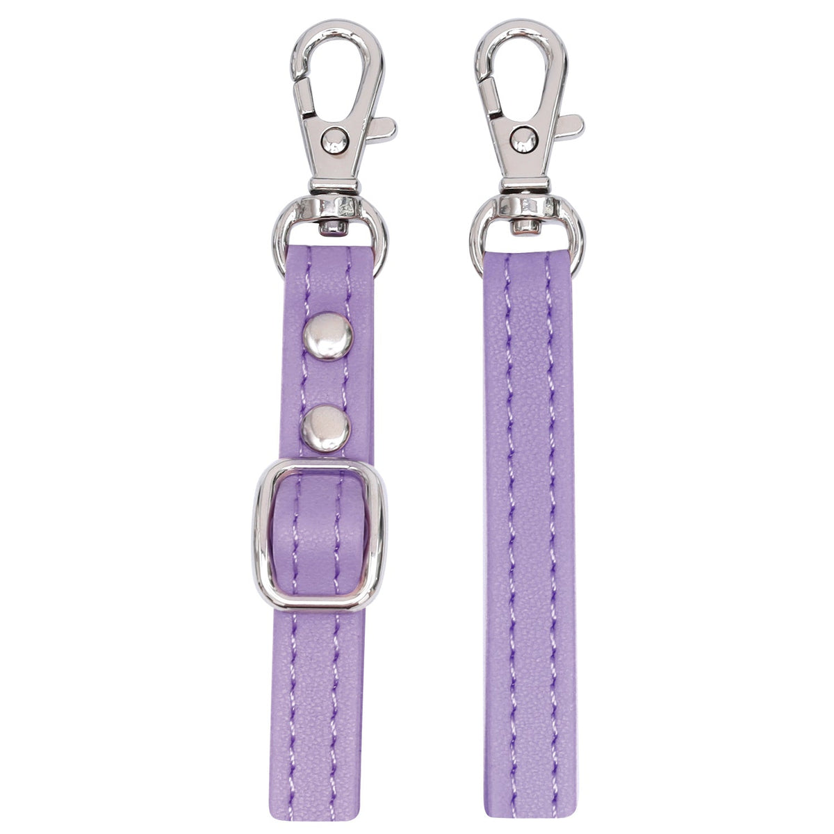 Apple iPhone 16 Case - Purple - Luxury Back Cover with Phone Strap and Zipper