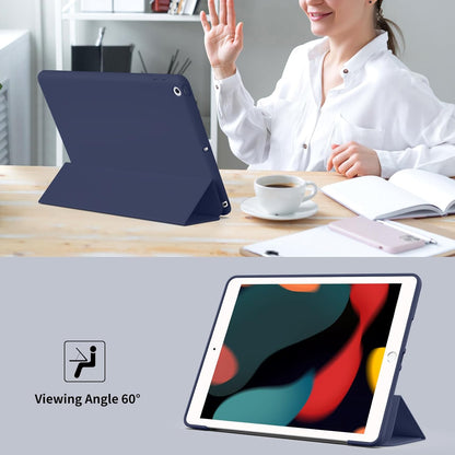 Apple iPad 8 10.2 (2020) Tablethoes - Blauw - Smart Cover