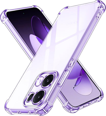 Oppo Reno 13 Pro Case - Clear - Shockproof Back Cover