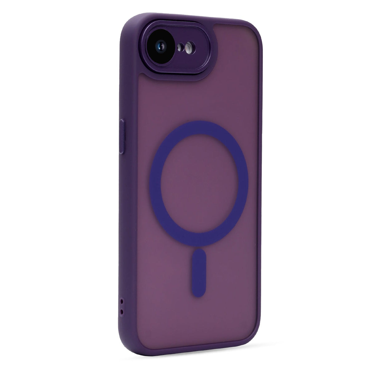 Apple iPhone 16e Hülle - Lila - Mattes Armor-MagSafe-Backcover