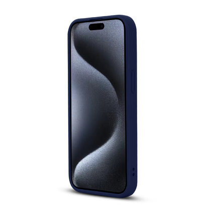 Apple iPhone 13 Hoesje - Blauw - Carbon MagSafe Back Cover
