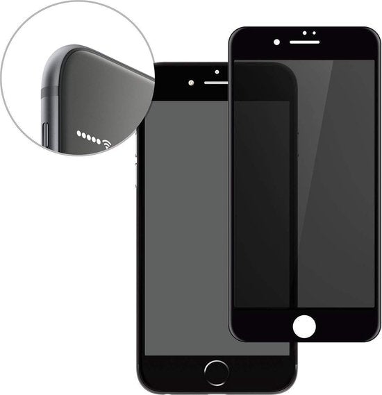 Apple iPhone 7 Screen Protector - Matte Black - 1 Piece