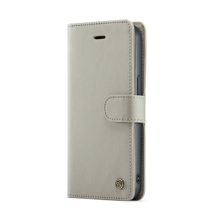 Apple iPhone 15 Pro Hoesje - Smoke Gray - 2 in 1 Bookcase