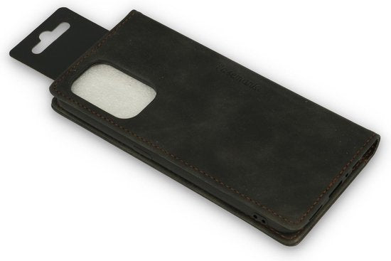 Oppo A94 Hülle - Charcoal Gray - Dünnes Bookcase