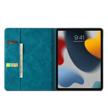 Apple iPad Pro 11 (2024) Tablethoes - Emerald Green - Luxe Bookcase met Pasjeshouder
