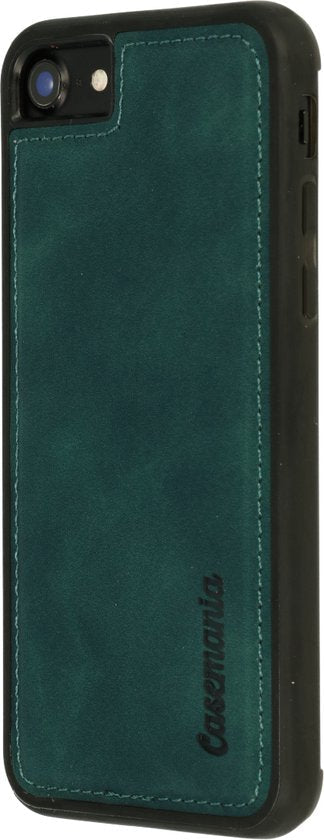 iPhone SE 2022 Hoesje - Emerald Green - 2 in 1 Bookcase