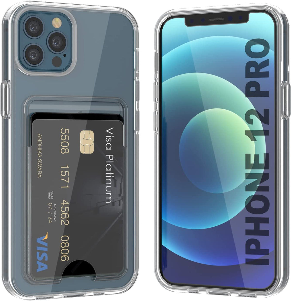 Apple iPhone 12 Pro Hoesje - Transparant - Siliconen Back Cover