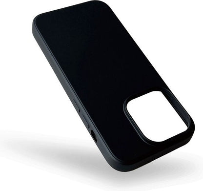Apple iPhone 14 Pro Max Hoesje - Zwart - Microfiber Siliconen Back Cover