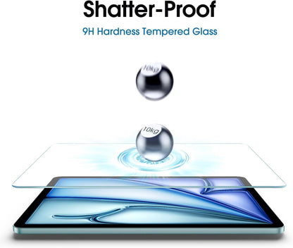 Apple iPad Air 6 11 (2024) Screenprotector - Full Cover - 2 Stuks
