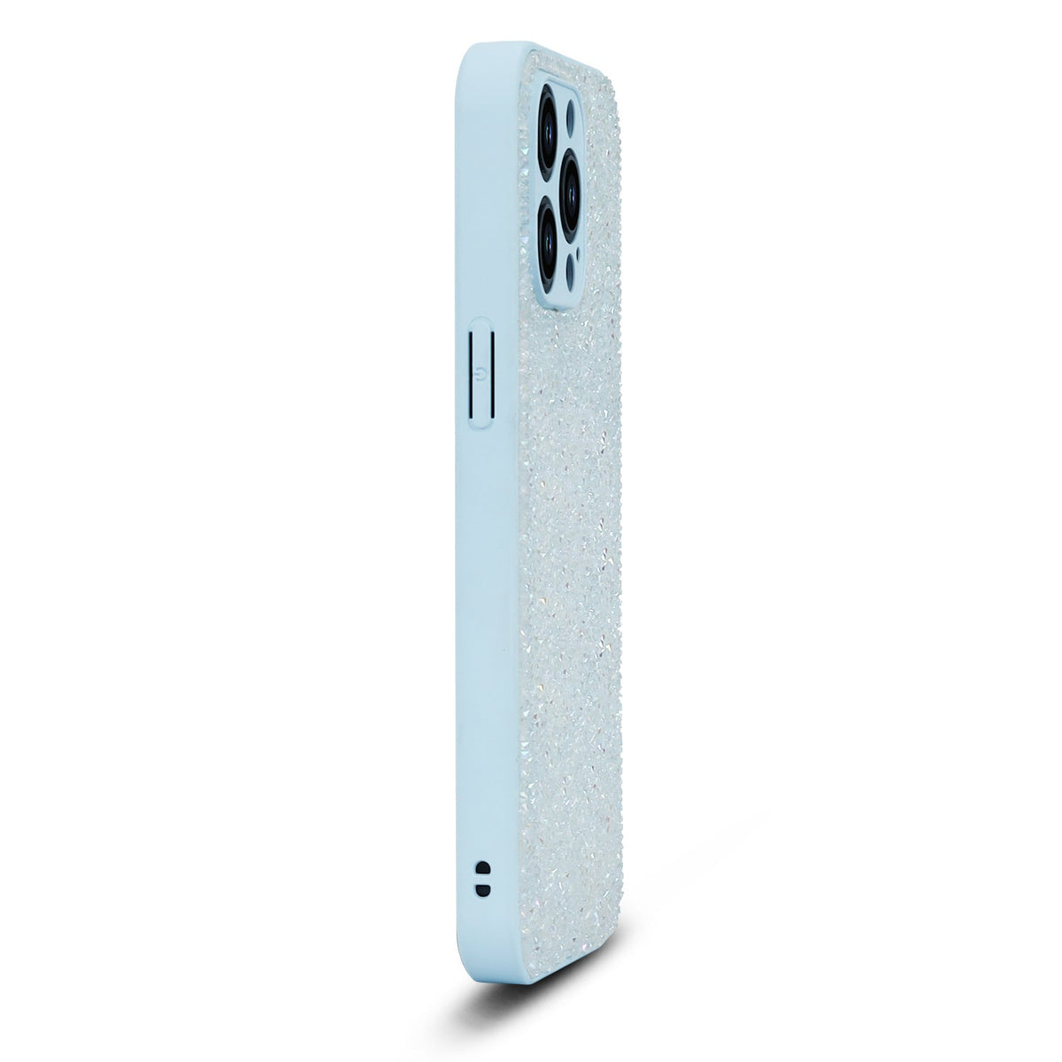 Apple iPhone 12 Pro Case - Blue - Diamond Glitter Back Cover
