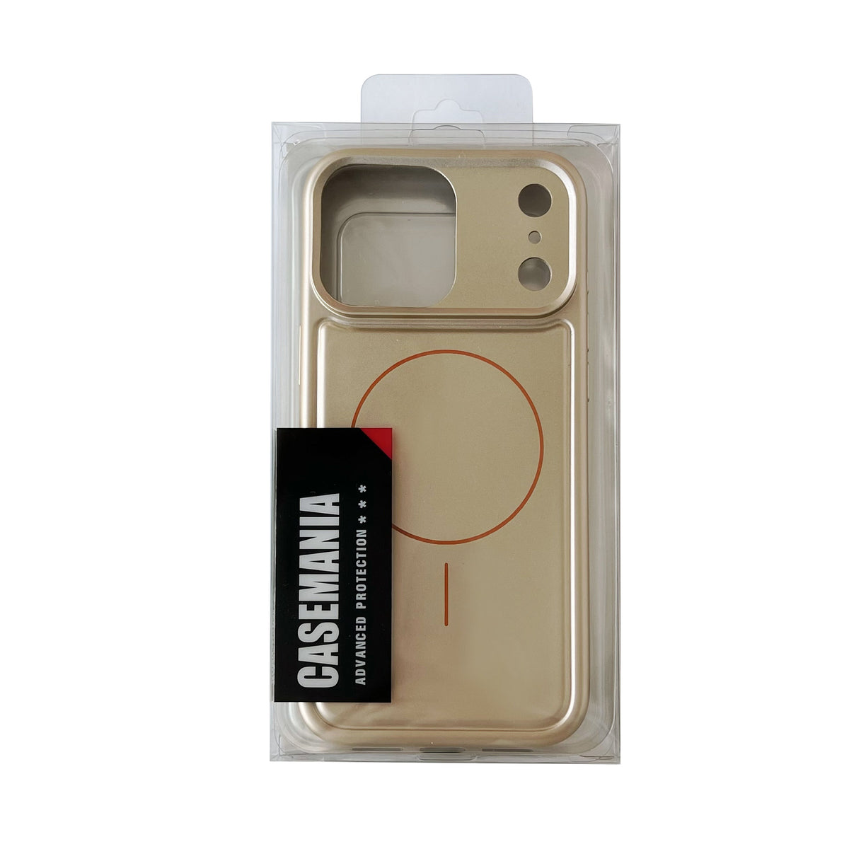 Apple iPhone 18 Pro Max Case - Metallic Gold - Matte Silicone MagSafe Back Cover