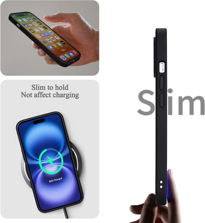 Coque Oppo Reno 14 - Noir - Étui arrière en silicone