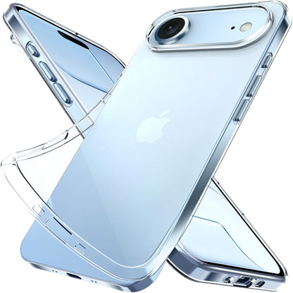 Coque iPhone 17 Air - Transparente - Étui arrière en silicone