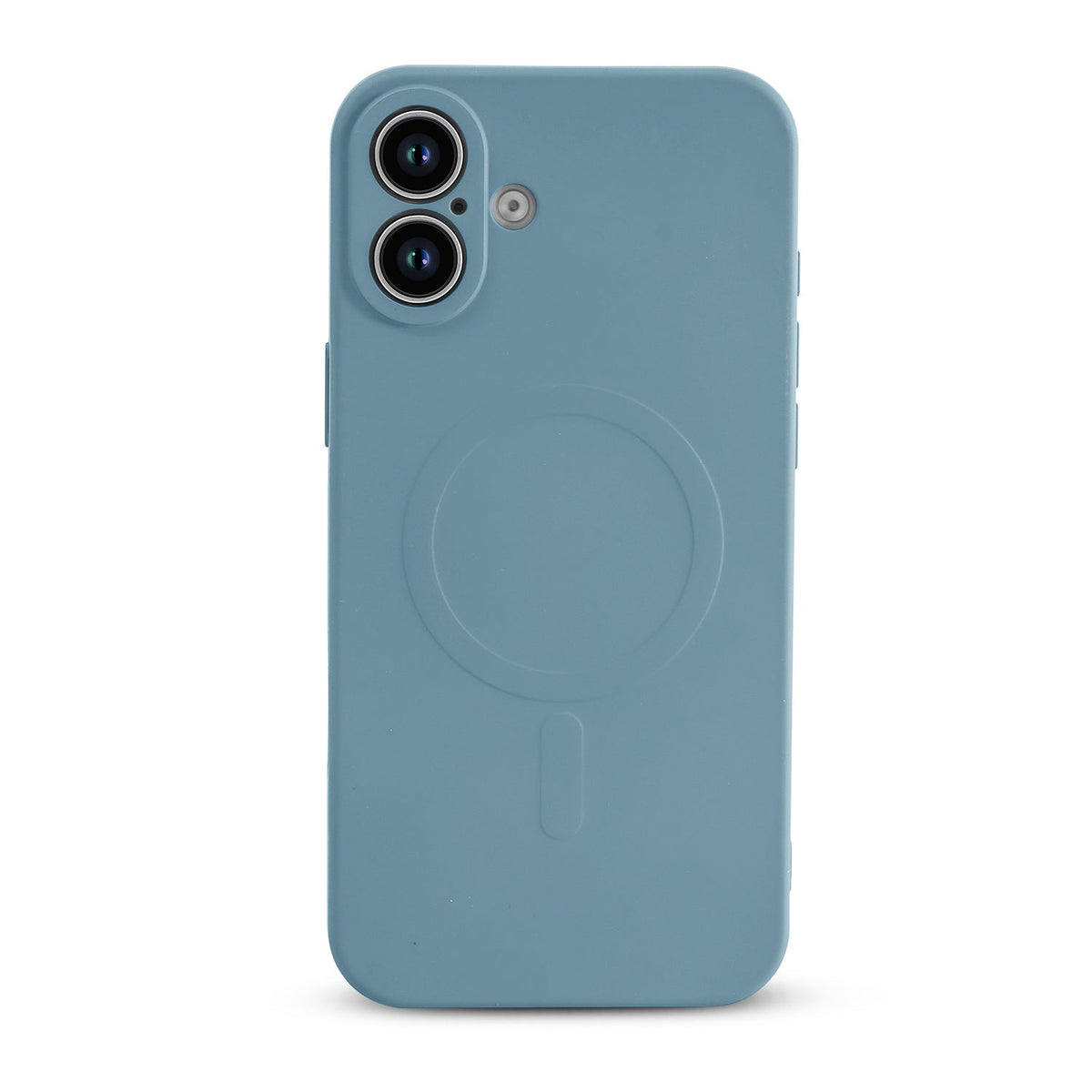 Apple iPhone 16 Case - Light Blue - Liquid Silicone MagSafe Back Cover