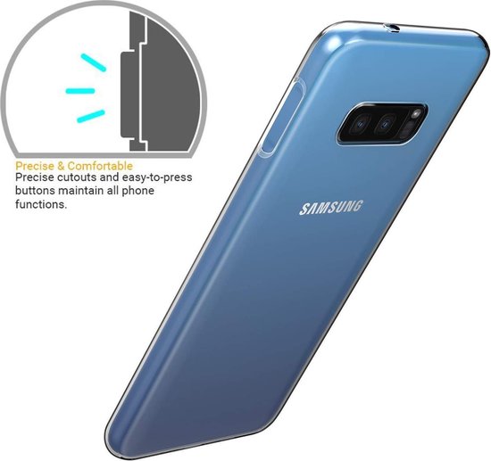 Samsung Galaxy S10e Hoesje - Transparant - Siliconen Back Cover