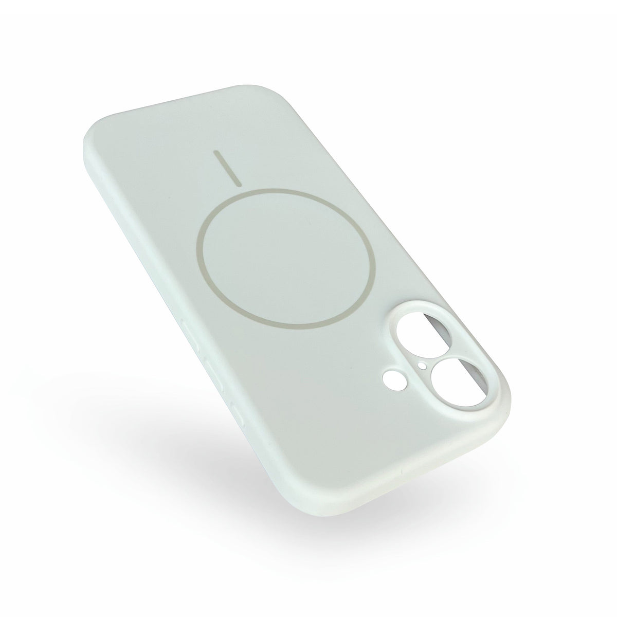Apple iPhone 16 Plus Hoesje - Wit - Liquid Siliconen MagSafe Back Cover