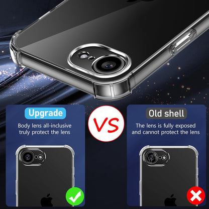 Apple iPhone 17e Hülle - Transparent - Stoßfestes Backcover