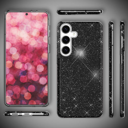 Samsung Galaxy A26 Hoesje - Zwart - Glitter Back Cover