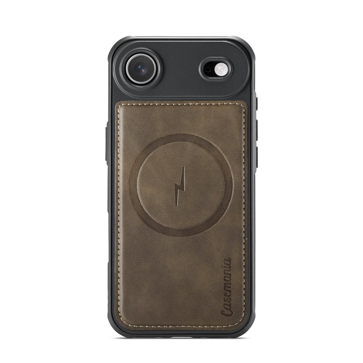 Apple iPhone Air Hoesje - Sienna Brown - Kunstleer MagSafe Back Cover