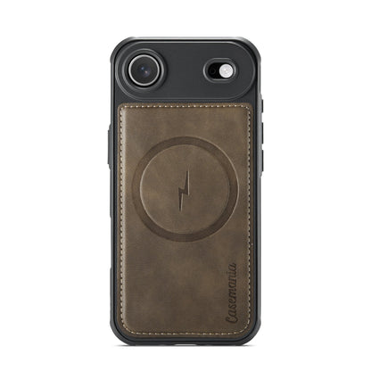 Apple iPhone Air Hoesje - Sienna Brown - Kunstleer MagSafe Back Cover