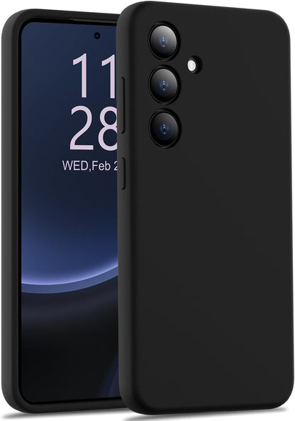 Samsung Galaxy S24 Plus Hoesje - Zwart - Liquid Siliconen Back Cover