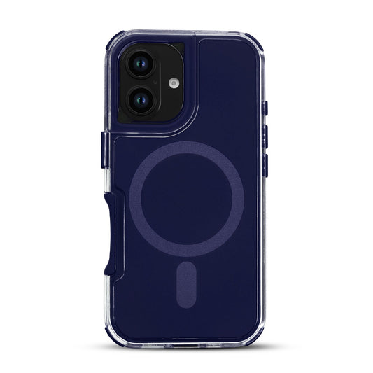 Apple iPhone 16 Plus Case - Dark Blue - Liquid Armor MagSafe Back Cover