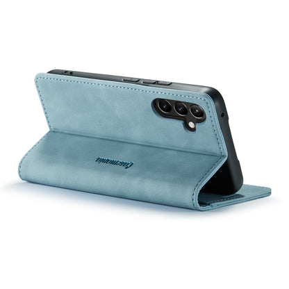 Samsung Galaxy A25 Case - Aqua Blue - Slim Wallet Case