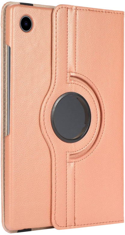 Samsung Galaxy Tab A9 Tablethoes - Rosegoud - Draaibare Bookcase