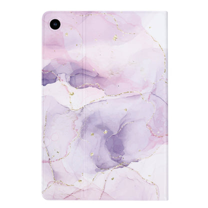 Samsung Galaxy Tab A11 Plus Tablethoes - Marmer Roze - Smart Cover