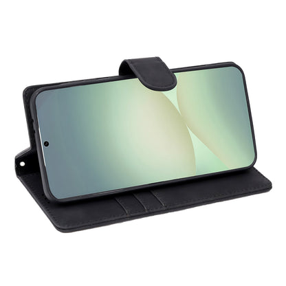 Samsung Galaxy A56 Hoesje - Charcoal Gray - Kunstleer Bookcase