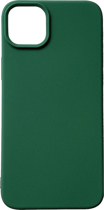 Apple iPhone 14 Plus Case - Dark Green - Silicone Back Cover