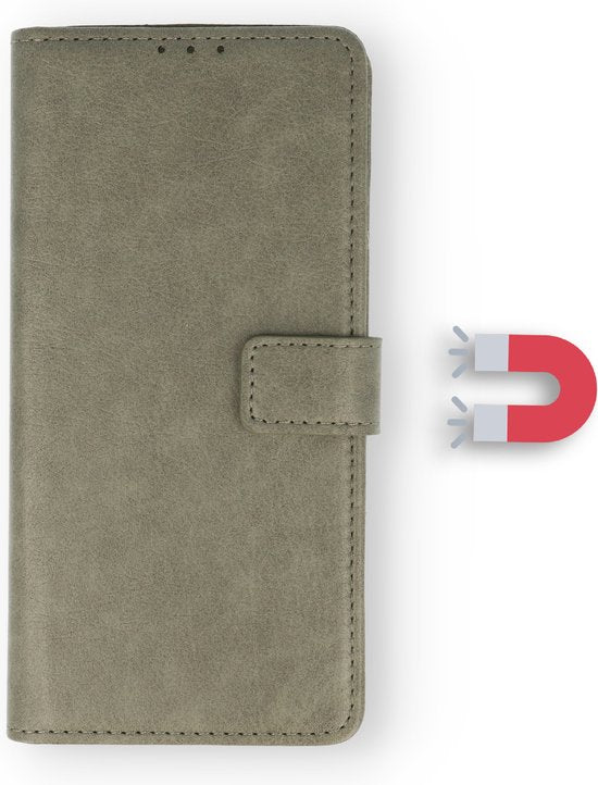 Samsung Galaxy S22 Plus Hoesje - Grijs - Bookcase