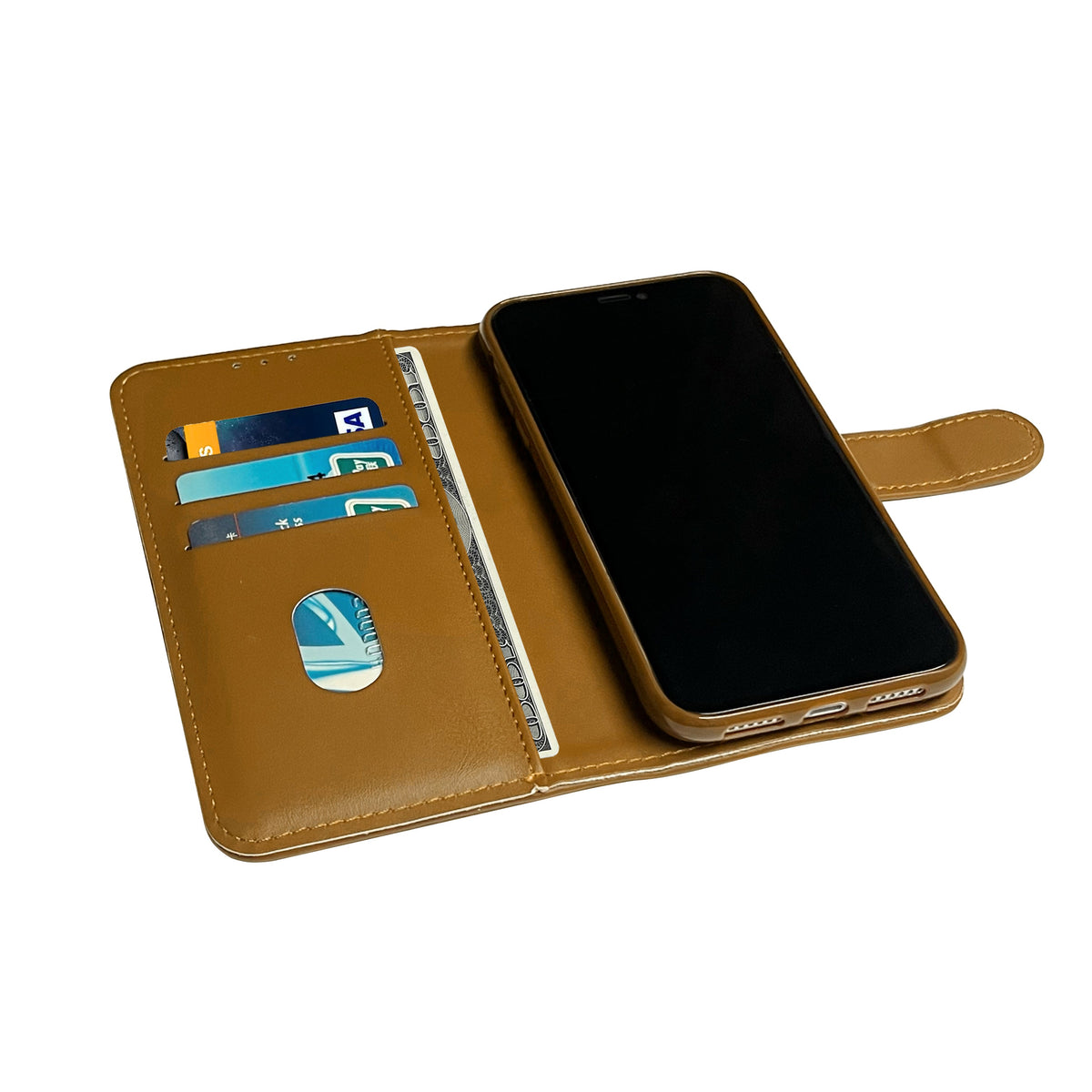 Samsung Galaxy A25 Hoesje - Bruin - Bookcase