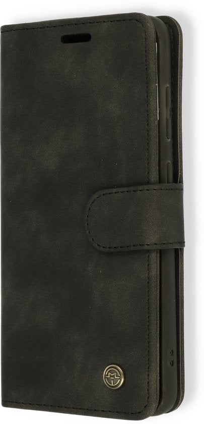 OPPO Reno 6 Hoesje - Charcoal Gray - 2 in 1 Bookcase